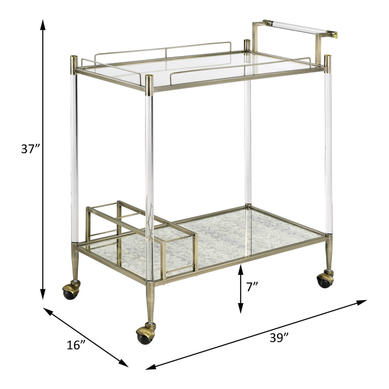 Acme Furniture Cirro AC00160 Serving Cart IMAGE 2