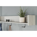  Signature Design by Ashley Socalle EA1864-151 Wall Mounted Coat Rack with Shelf IMAGE 4