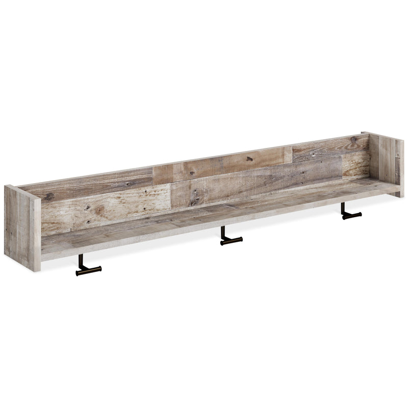  Signature Design by Ashley Neilsville EA2320-151 Wall Mounted Coat Rack with Shelf IMAGE 1