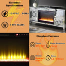 Acme Furniture Noralie LV00312 TV Stand with Fireplace IMAGE 3