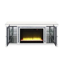 Acme Furniture Noralie LV00315 TV Stand with Fireplace & LED IMAGE 5