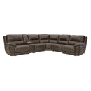 Signature Design by Ashley Dunleith U71604S2 6 pc Power Reclining Sectional IMAGE 1