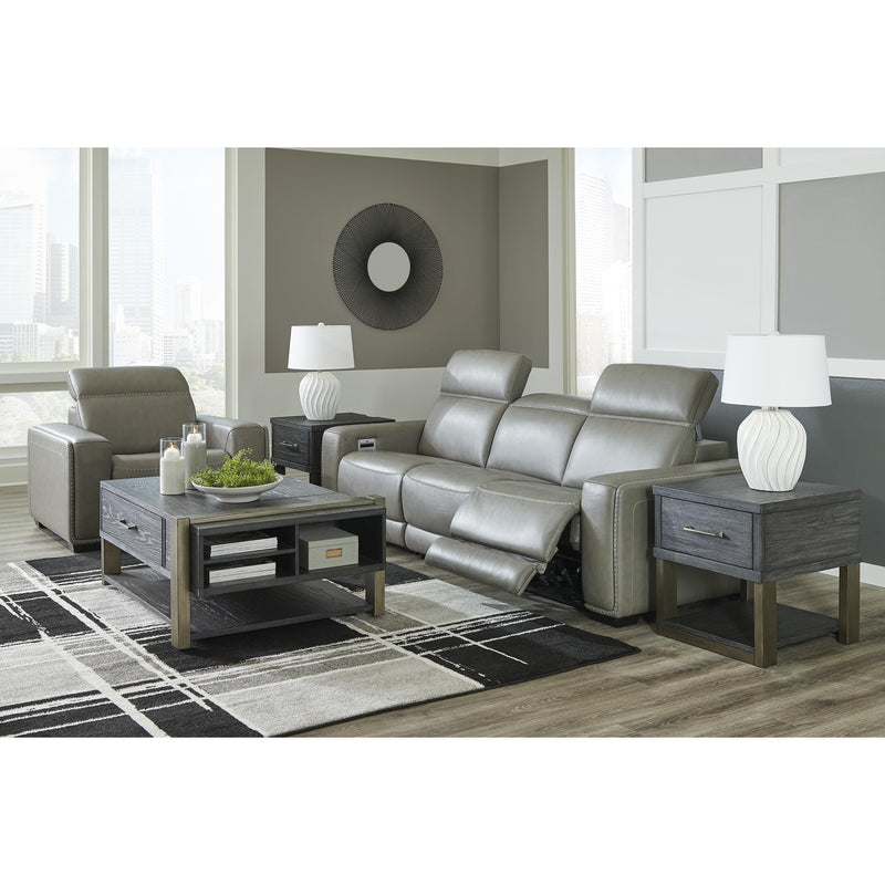 Signature Design by Ashley Correze U94202S2 3 pc Power Reclining Sectional IMAGE 10