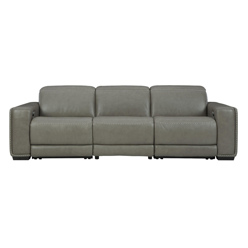 Signature Design by Ashley Correze U94202S2 3 pc Power Reclining Sectional IMAGE 4