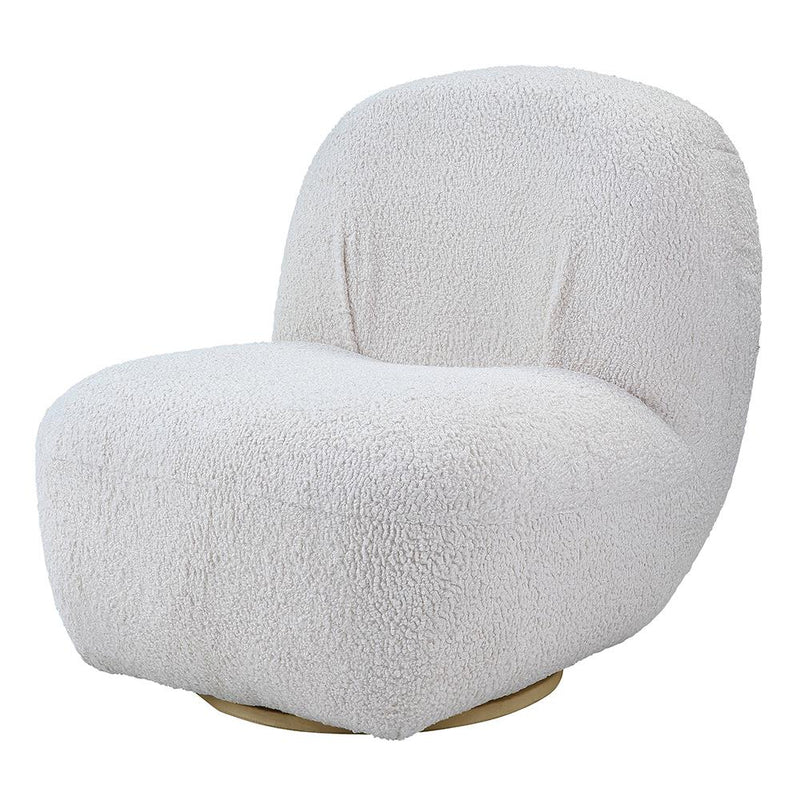 Acme Furniture Yedaid Swivel Fabric Accent Chair AC00231 IMAGE 2
