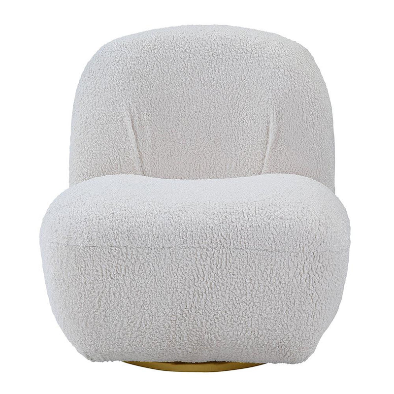 Acme Furniture Yedaid Swivel Fabric Accent Chair AC00231 IMAGE 3