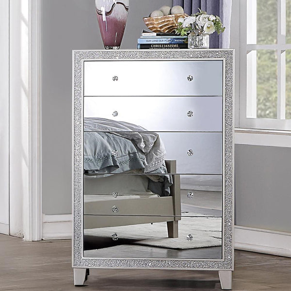 Acme Furniture Sliverfluff 5-Drawer Chest BD00247 IMAGE 1