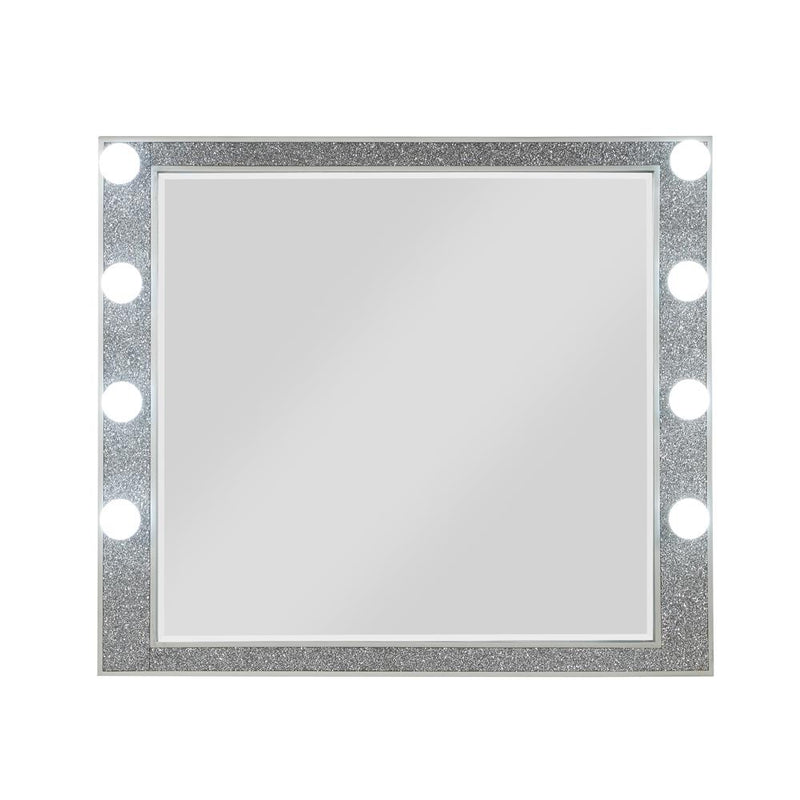 Acme Furniture Sliverfluff BD00245 Mirror with Light IMAGE 2