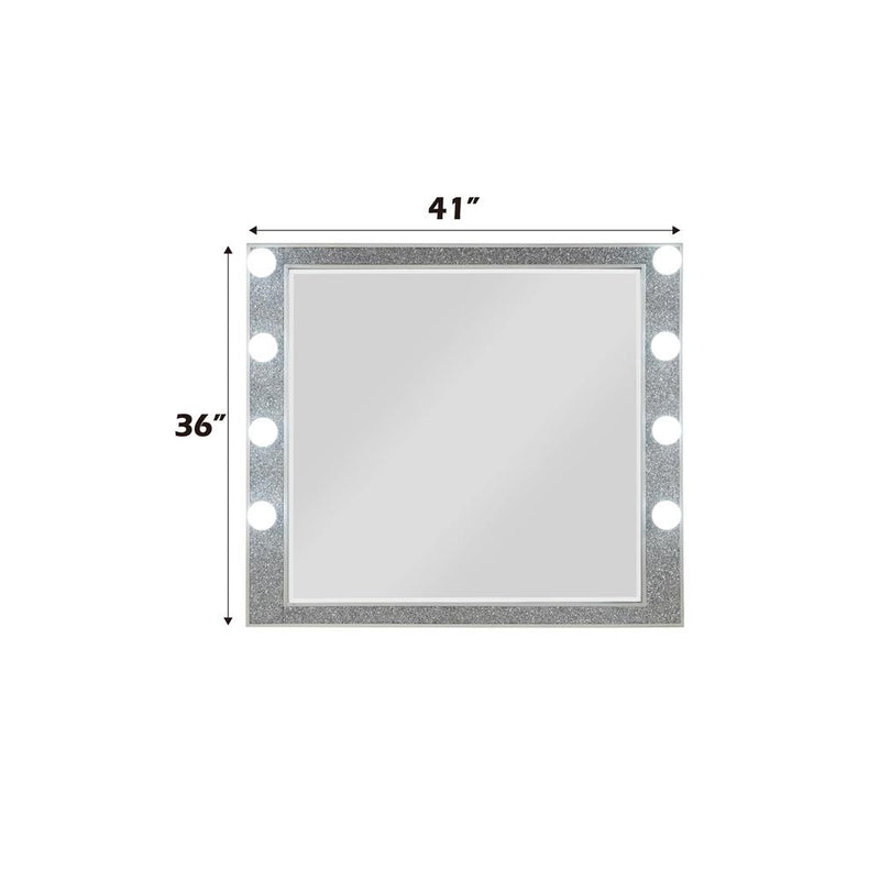 Acme Furniture Sliverfluff BD00245 Mirror with Light IMAGE 4