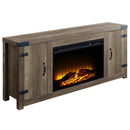 Acme Furniture Tobias Freestanding Electric Fireplace AC00275 IMAGE 2