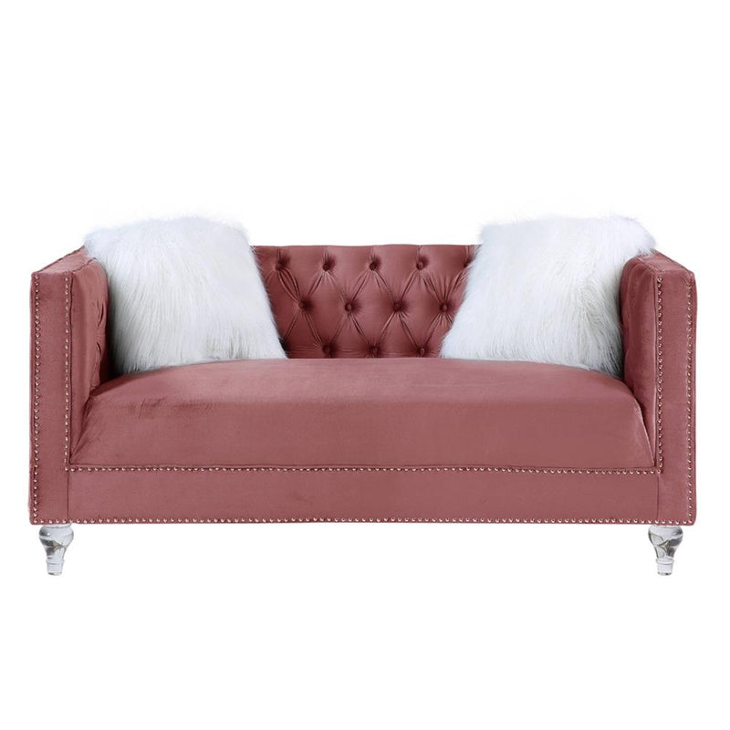 Acme Furniture Heibero II Stationary Fabric Loveseat LV00328 IMAGE 3