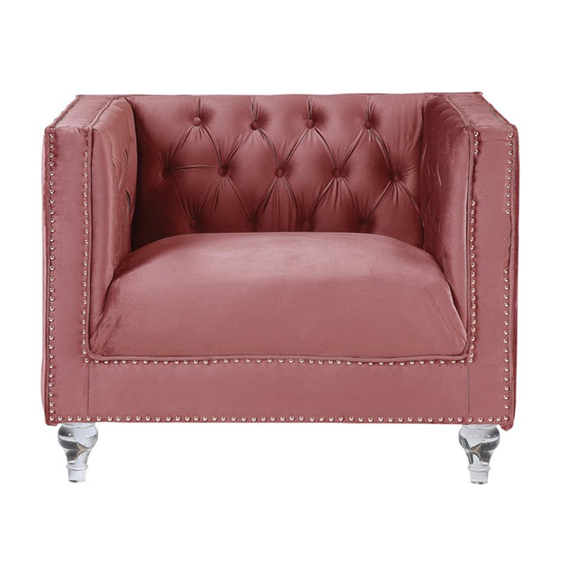 Acme Furniture Heibero II Stationary Fabric Chair LV00329 IMAGE 3