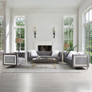 Acme Furniture Heibero II LV00330 Sofa with 2 Pillows IMAGE 9