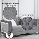 Acme Furniture Heibero II LV00331 Loveseat with 2 Pillows IMAGE 11