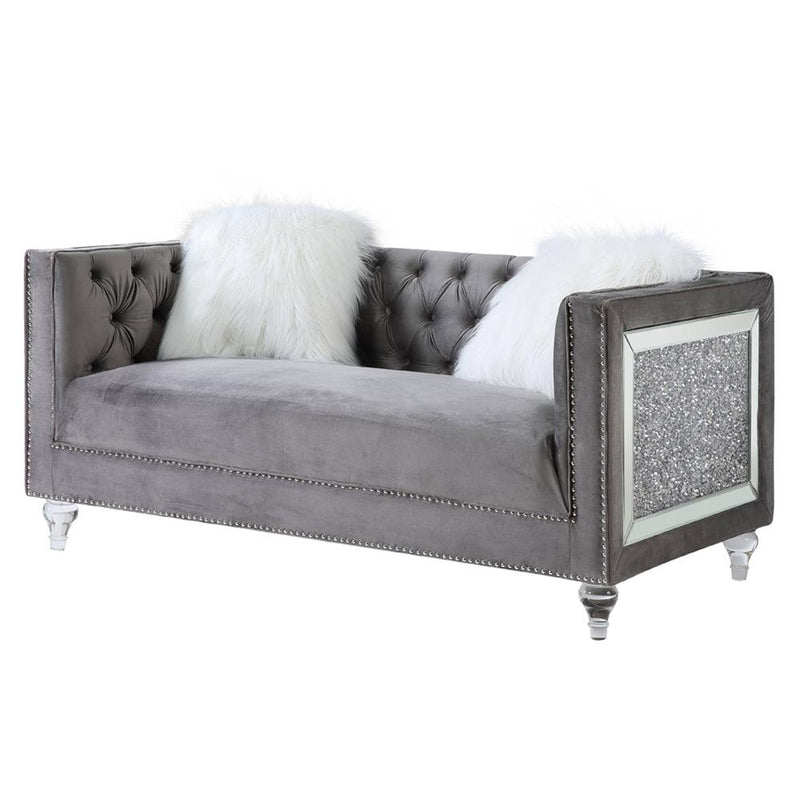 Acme Furniture Heibero II Stationary Fabric Loveseat LV00331 IMAGE 2