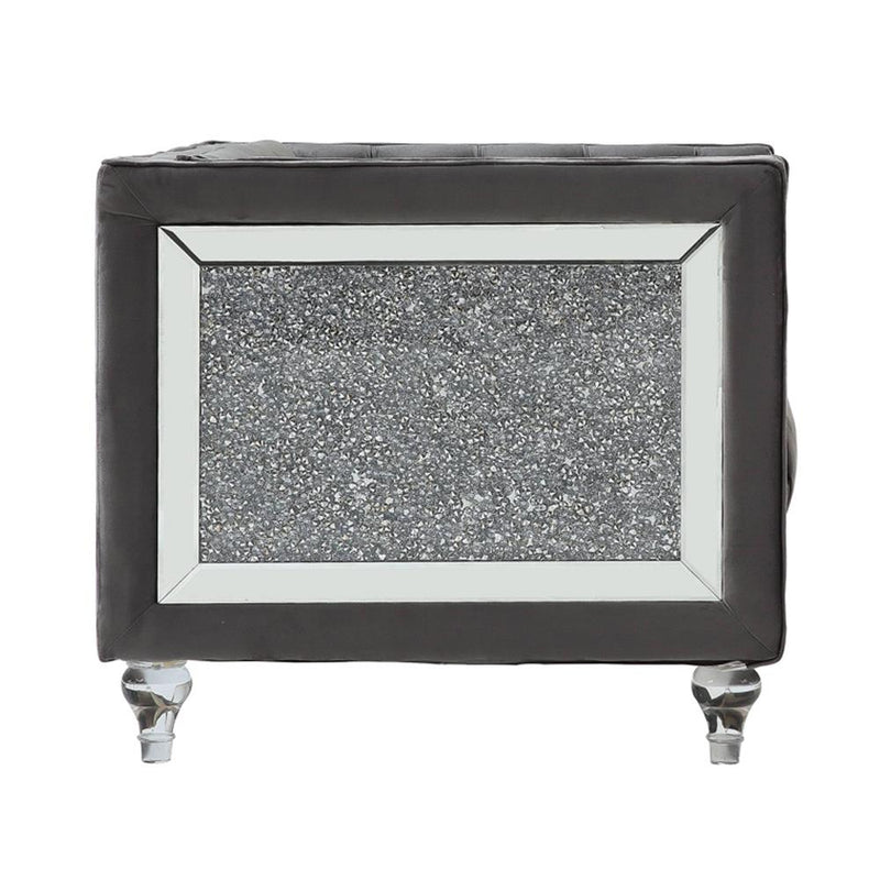 Acme Furniture Heibero II Stationary Fabric Loveseat LV00331 IMAGE 5