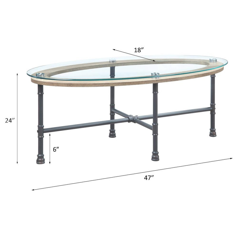 Acme Furniture Brantley LV00435 Coffee Table IMAGE 5