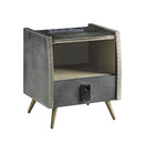 Acme Furniture Doris 1-Drawer Nightstand BD00440 IMAGE 2