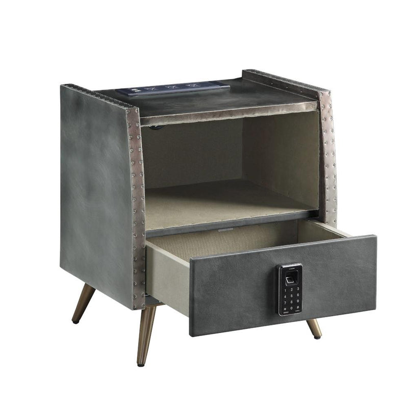 Acme Furniture Doris 1-Drawer Nightstand BD00440 IMAGE 5
