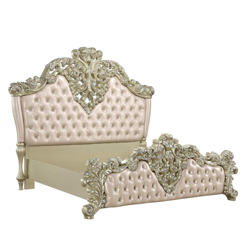 Acme Furniture Vatican King Upholstered Panel Bed BD00461EK IMAGE 2