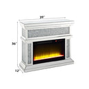 Acme Furniture Noralie AC00511 Fireplace IMAGE 2