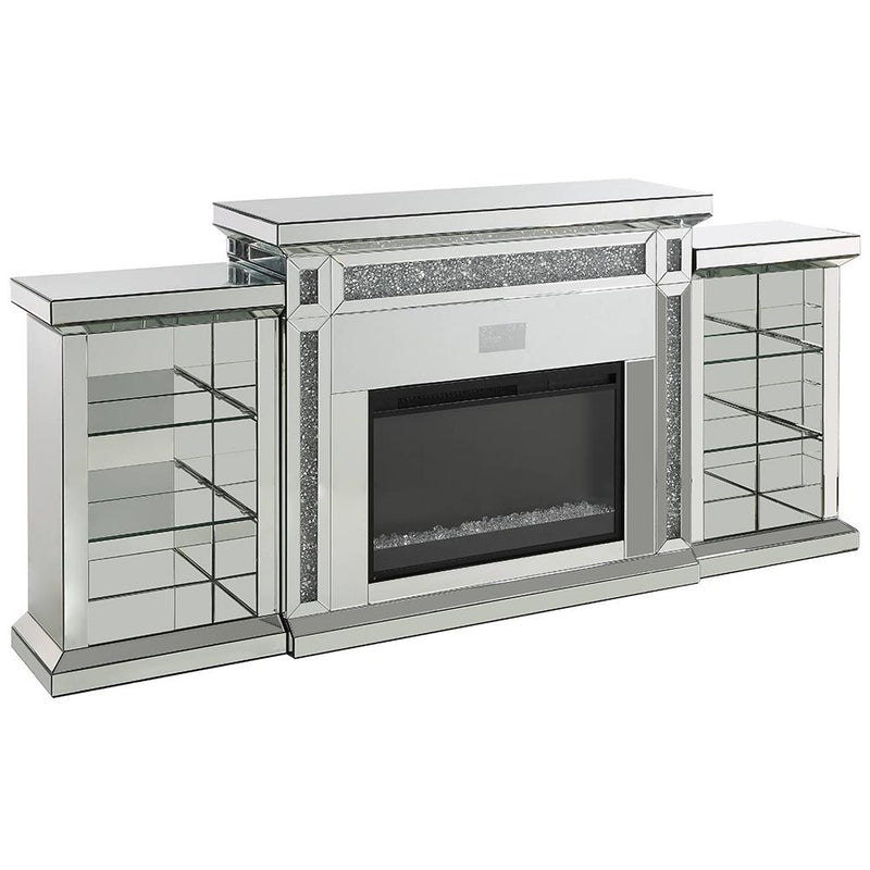 Acme Furniture Noralie Freestanding Electric Fireplace AC00518 IMAGE 2