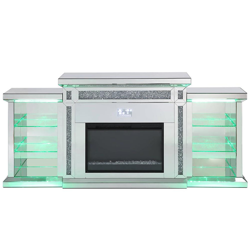 Acme Furniture Noralie Freestanding Electric Fireplace AC00518 IMAGE 7