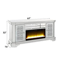 Acme Furniture Noralie LV00520 TV Stand with Fireplace IMAGE 2
