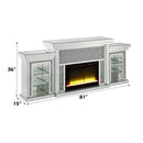 Acme Furniture Noralie AC00524 Fireplace with LED IMAGE 9