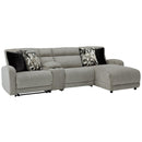 Signature Design by Ashley Colleyville 54405S3 4 pc Power Reclining Sectional with Chaise IMAGE 1