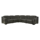  Signature Design by Ashley Center Line U63404S3 5 pc Power Reclining Sectional IMAGE 1