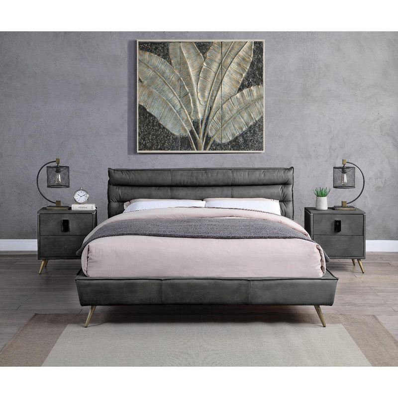 Acme Furniture Doris Queen Upholstered Panel Bed BD00563Q IMAGE 1