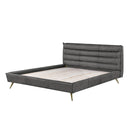 Acme Furniture Doris Queen Upholstered Panel Bed BD00563Q IMAGE 2