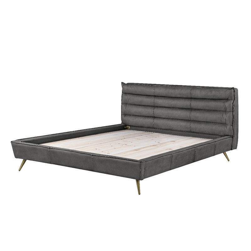 Acme Furniture Doris Queen Upholstered Panel Bed BD00563Q IMAGE 2