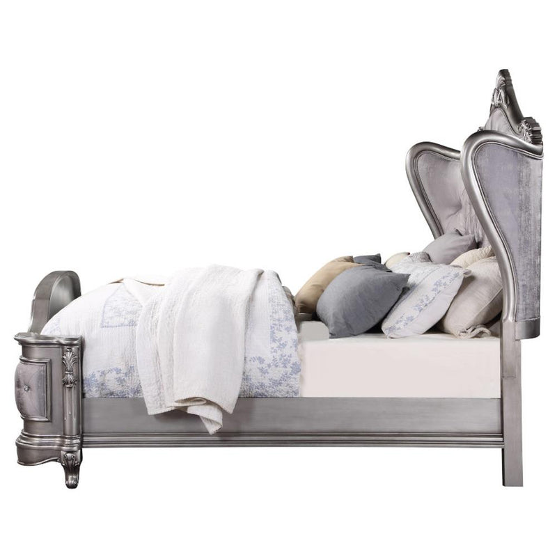 Acme Furniture Ausonia Queen Upholstered Bed BD00603Q IMAGE 4