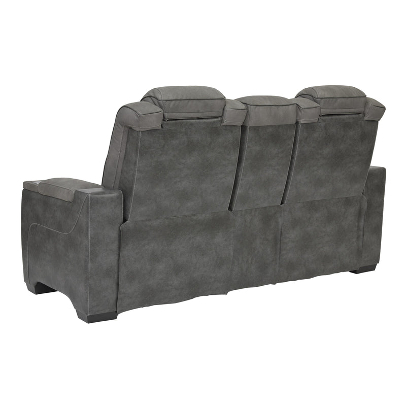  Signature Design by Ashley Next-Gen DuraPella 2200418 Power Reclining Loveseat with Console and Adjustable Headrest IMAGE 4