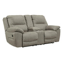  Signature Design by Ashley Next-Gen Gaucho 5420394 Double Reclining Loveseat with Console IMAGE 1