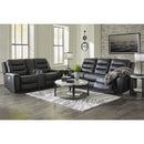 Signature Design by Ashley Warlin 6110518 Power Reclining Loveseat with Console and Adjustable Headrest IMAGE 14