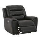  Signature Design by Ashley Warlin 6110513 Power Recliner with Adjustable Headrest IMAGE 2