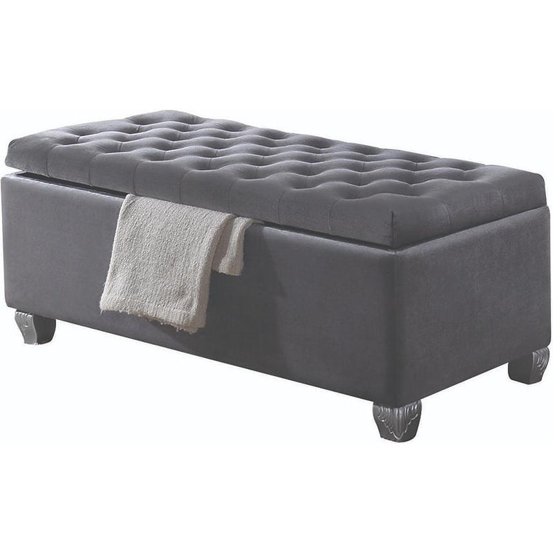 Acme Furniture Rebekah 96546 Bench with Storage IMAGE 3