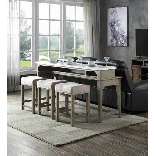 Acme Furniture Wandella 4 pc Counter Height Dinette DN00089 IMAGE 1