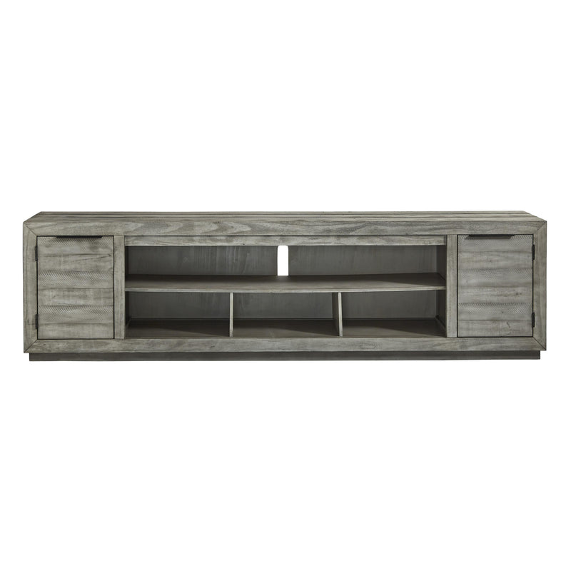  Signature Design by Ashley Naydell W996-78 Extra Large TV Stand with Fireplace Option IMAGE 3