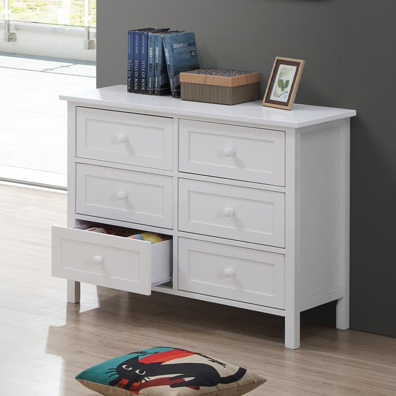 Acme Furniture Iolanda 6-Drawer Kids Dresser BD00652 IMAGE 1