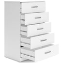 Signature Design by Ashley Flannia EB3477-245 Five Drawer Chest IMAGE 2