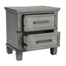 Signature Design by Ashley Russelyn B772-92 Two Drawer Night Stand IMAGE 2