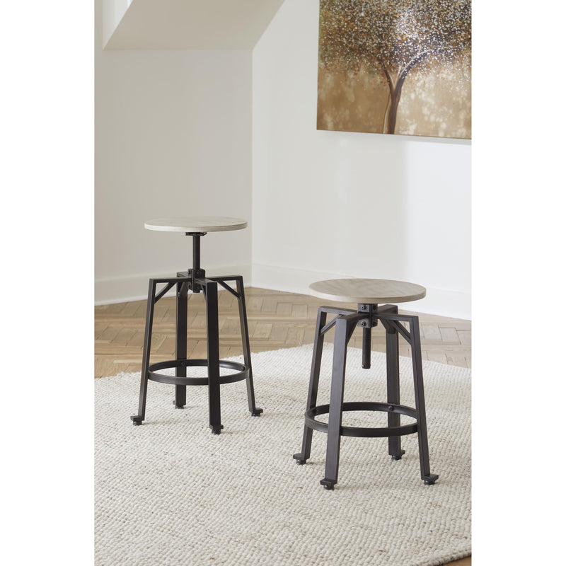  Signature Design by Ashley Karisslyn D336-024 Swivel Stool IMAGE 3