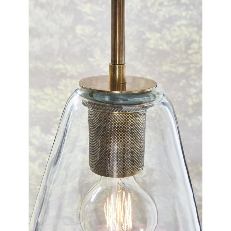  Signature Design by Ashley Collbrook L000668 Glass Pendant Light IMAGE 2
