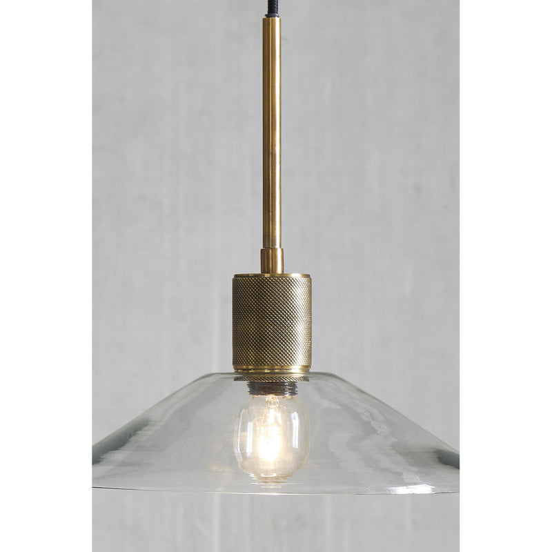  Signature Design by Ashley Chaness L000718 Glass Pendant Light IMAGE 2