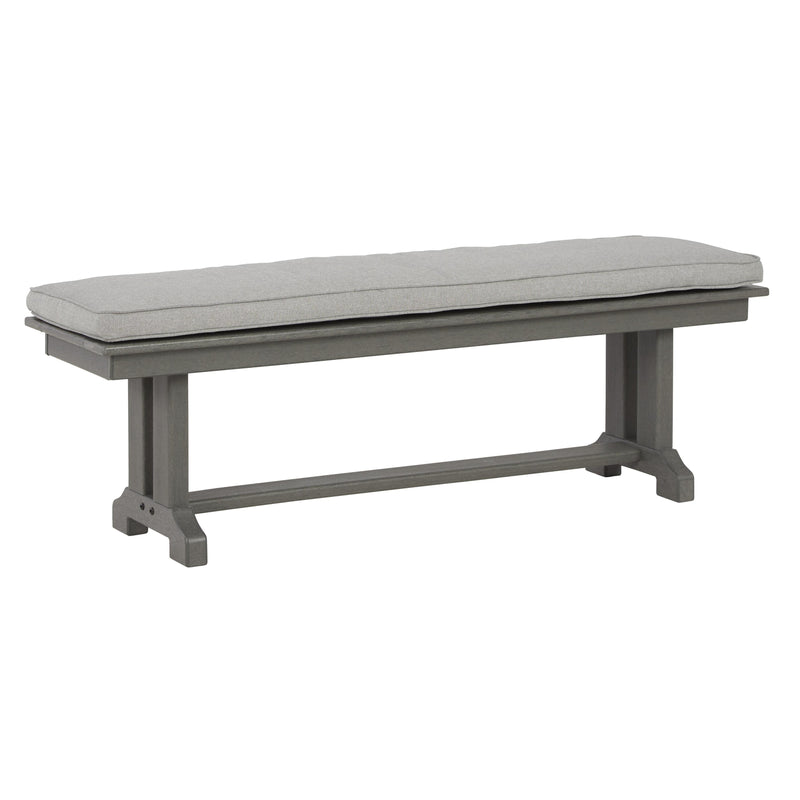  Signature Design by Ashley Visola P802-600 Bench with Cushion IMAGE 1