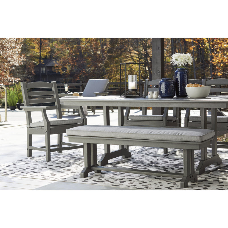  Signature Design by Ashley Visola P802-600 Bench with Cushion IMAGE 4